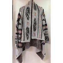 Women's Acrylic Lady's Jacket Wholesale (KF2151)