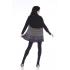 Women Knit Open Front  High Low Cardigan KL6396