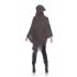 Hooded Fringe Poncho (KY8872)
