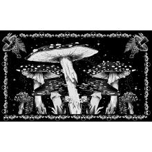 Forest King Mushroom  Tapestry B23582