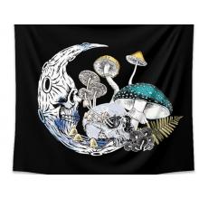 Cotton Mushroom on Moon Tapestry B2489