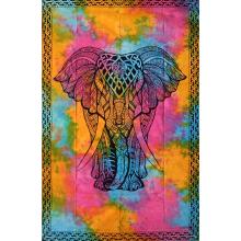 Elephant Face Multi Tie Dye  (B654/536 )