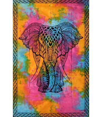 Elephant Face Multi Tie Dye  (B654/536 )
