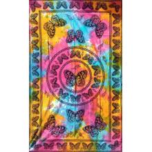 Butterfly Tie Dye Tapestry  B266 Butterfly Tie Dye Tapestry  B266