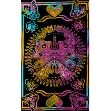 Butterfly Multi Color Tapestry  (B334)