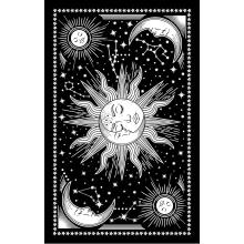 Single Black & White Sun Moon Love (B555)