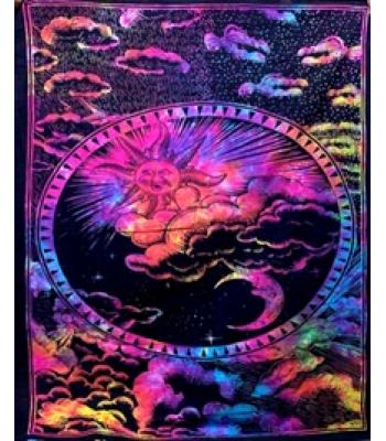 Cotton Sky Cloud Tie Dye Tapestry B674 / B518