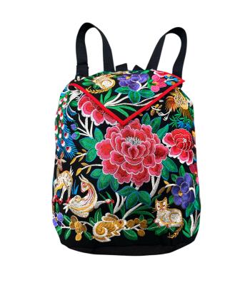 Vintage Tribe Embroidered Backpack KTA429