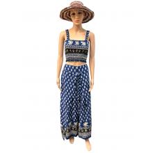 Rayon Elephant Print Top & Pant Set KTB455