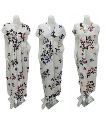 Cotton Butterfly Long Dress KTB430 