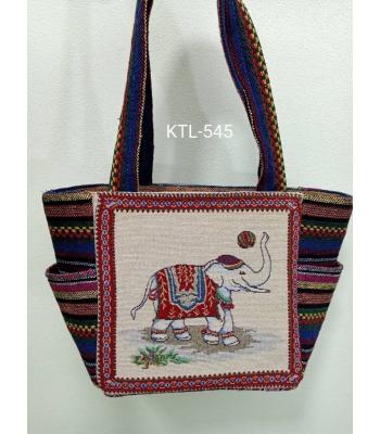 Cotton Elephant Sports Shopping Bag Wholesale (KTL545)