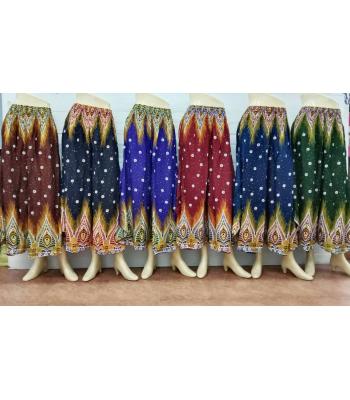 Rayon Diamond Eye Palazzo Trouser KTY412