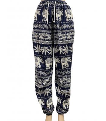 Rayon Elephant and leave Trouser KTY424