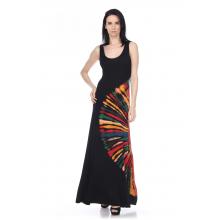 Rayon Tie Dye Long Dress  KTP1077