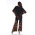 Rayon Tie Dye Poncho (KTP1072)