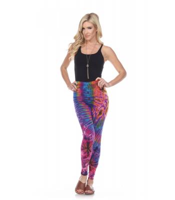  Rayon Tie Dye Leggings Wholesale (KTN208)