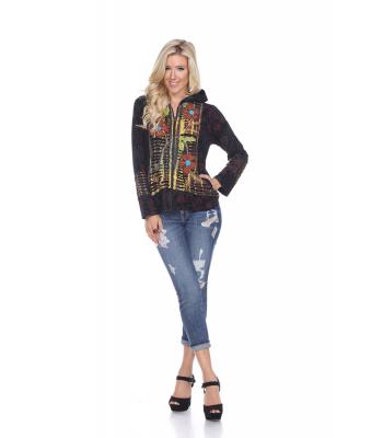 Cotton Embroidery Jacket Wholesale (RI1432)