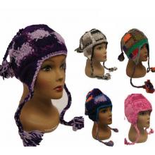 Cozy Look Woolen Bonnet Knitted Hat Wholesale (KK09-89)