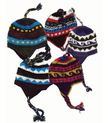 Mix Color Woolen Hats Assorted