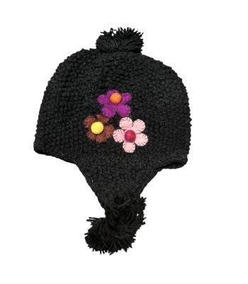 Woolen Felt Flowers Hats HAT104