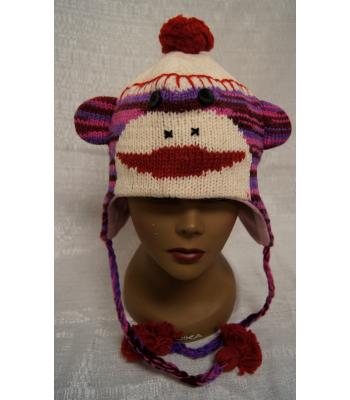 Pink Monkey Hat Wholesale (RI1066)