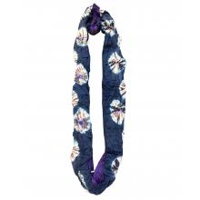 Cotton Tie Dye  Emb Infinity Scarf  RI14-41