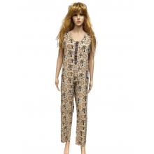 Cotton Sun Moon Mushroom Overall Jumpsuit (D474)