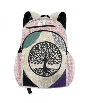Life of Tree Hemp Backpack Wholesale (KSE20334)