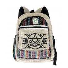 Women's Cotton Hemp Backpack (RIB1042)