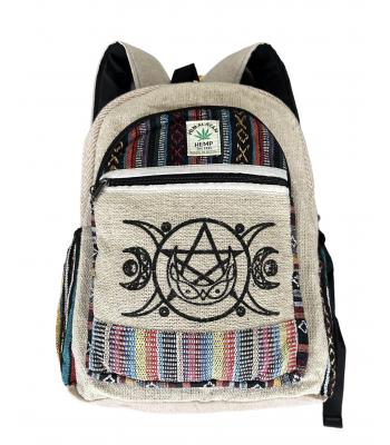 Women's Cotton Hemp Backpack (RIB1042)