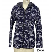 Cotton Mushroom Fleece Lining Jacket (D646)