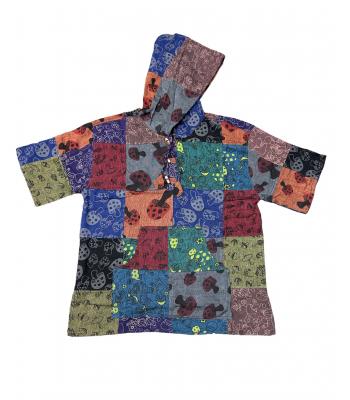  Mushroom with Butterfly Kurta Shirt  DT68
