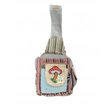 Hemp Mushroom Crossbody Mini Backpack Wholesale (AGB08)
