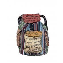 Cotton Yoga Symbol Backpack DT90