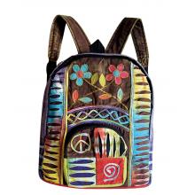 Cotton Razor Cut Backpack Wholesale (RIB146)