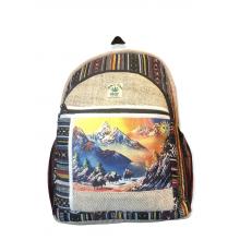 Cotton Hemp Gate way of  Himalayan Yak Everest Basecamp Backpack RIB1990