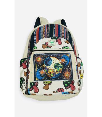 Cotton Multi Universal Mushroom Backpack RIB24344