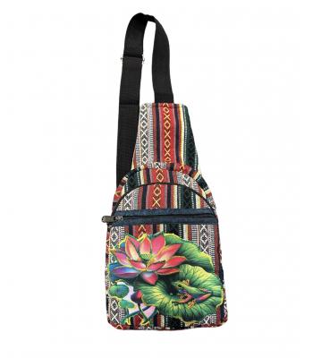 Cotton Frog Lotus Crossbody Side Bag RIB3024