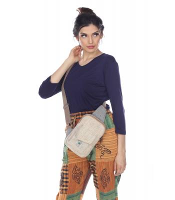 Hemp Cross Body Backpack SS323