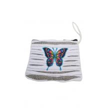 Cotton Razor Cut Butterfly Coin Purse KFC2765