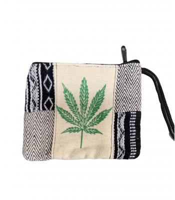 Cotton Patch Leaf Coin Bag KFC2523