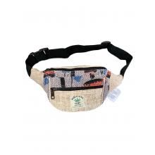 Cotton Hemp Mushroom Fanny Pack  FB169