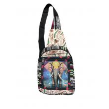 Cotton Elephant Crossbody Sling Backpack  RIB3123