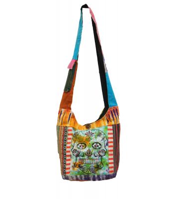 Cotton Tie Dye Skull Bag (AGB1072)