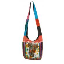Cotton Tie Dye  Elephant  Bag (AGB1074)