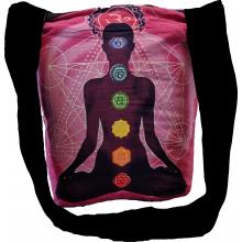 Cotton Canvas Lining Seven Chakra  Bag (B02)