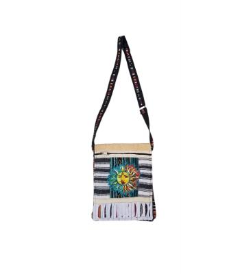 Cotton  B/W Razor  Sun Moon Mini File Bag KFC2721