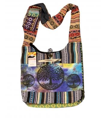 tree of life cross body bag