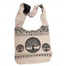 Cotton Canvas Tree of life bag RIB981