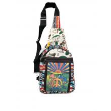 Cotton Peace Rising Crossbody Side Bag RIB3119